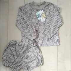 (110cm)新品女の子　長袖ルームウェア