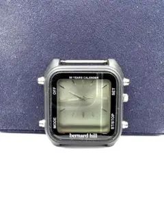 f639 フェイスのみ bernard hill デジタル 腕時計 メンズ不動品