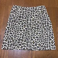 ヒョウ柄 レオパード ミニスカート