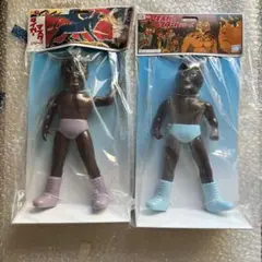⚠️未開封デッドストック　タイガーマスク　ブラックV ポポアフリカ　マルサン
