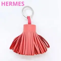 【極美品】箱付 HERMES エルメス カルメン アニョーミロ チャーム ローズ