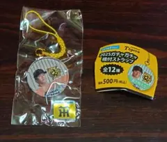 阪神タイガース　ガチャガチャ根付ストラップ　前川右京選手