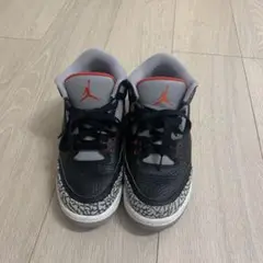 Jordan Air Jordan 3 ブラック/グレー/オレンジ