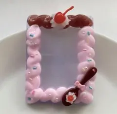 ホイップデコトレカケース　カラフルプリン