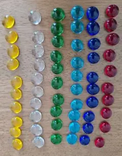 新品　未使用　西野おはじき　ニシノ　60個