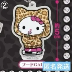 ハローキティ アクリルキーホルダー フードGAL
