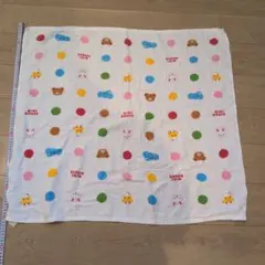 MIKI HOUSE カラフルタオルケット 約87x81cm