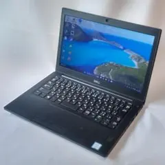 DELL/ノートPC/7290/Windows11/SSD256GB/第8世代
