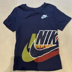 Nike グラフィックTシャツ 7-8Y ネイビー