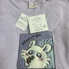 新品LLモモンガちいかわ限定ステッチTシャツドンキホーテnaganoサガラ刺繍