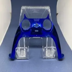 PS5 DualSense コントローラー カスタム 外装シェル メッキブルー