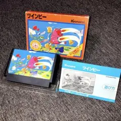 【箱・取扱説明書付】KONAMI♦︎ツインビー♦︎ファミコン