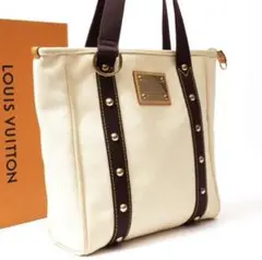ルイヴィトン Louis Vuitton アンティグア カバMMエクリュ