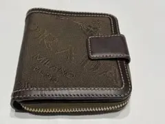 プラダ ジャガード織二つ折り財布