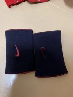 Nike リストバンド 黒 赤 セット