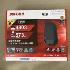 BUFFALO WSR-5400AX6P-BK Wi-Fi 6ルーター