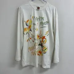 ミッキーマウス ミニーマウス Tシャツ　フリーサイズ　ラ99