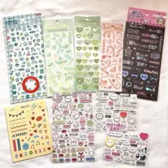 デコレーション ハングル シール セット