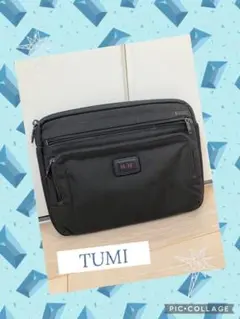 TUMI★クラッチ★バッグ★ブラック
