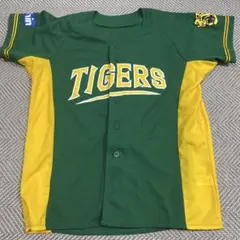 TIGERS ユニフォーム 緑と黄色 半袖　阪神タイガース