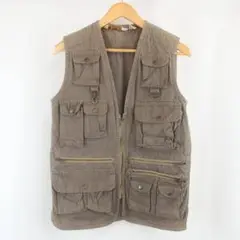 80s VINTAGE BANANA REPUBLIC フィッシング ベスト S
