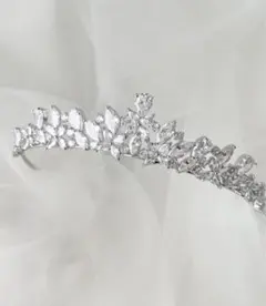 結婚式 前撮り ティアラ