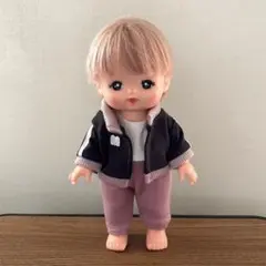 メルちゃん ◇スエット セットアップ◇ ネイビーxピンク