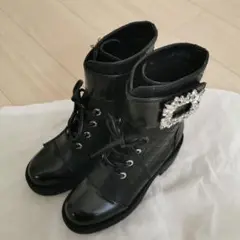 Rady ビジューキルティングブーツ