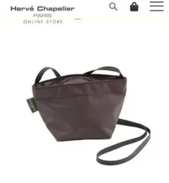 Hervé Chapelier ボディバッグ・ウエストポーチ グレー Hervé Chapelier ボディバッグ・ウエストポーチ グレー - メルカリ