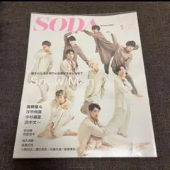 SnowMan 雑誌　SODA