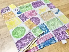 チチカカ　マルチカバー　大判布　インド製　綿100 カラフル　美品