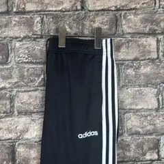 adidas ブラック ジャージ パンツ