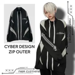 CYBER DESIGN ZIP OUTER【変則DOUBLE ZIP】