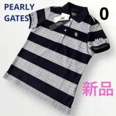 【タグ付新品】パーリーゲイツ 高機能 ポロシャツ 0 レディース 日本製