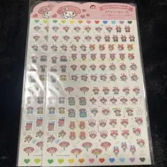 即購入⭕️【新品未開封】マイメロ エンジョイアイドルシリーズ スケジュールシール