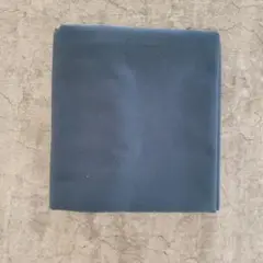 ダークブルー 綿生地 クッションカバー60×60㎝
