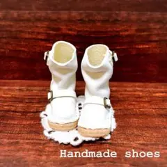 ブライス セミロングエンジニアブーツ(White)