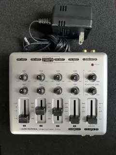 【未使用品】オーディオテクニカ ポータブル マルチミキサー AT-PMX5 アバックWEB-SHOP / AT-PMX5P audio-technica [オーディオ