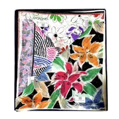 Givenchy MOUCHOIRS 花柄ハンカチ　3枚セット