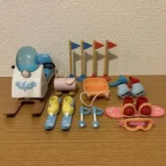 シルバニアファミリー　ウィンタースポーツセット　まとめ売り