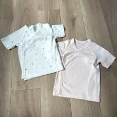 ユニクロ★短肌着/2枚組