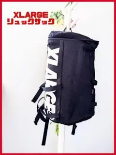 キッズSIZE X-LARGE リュックサック シンプルなロゴ入り