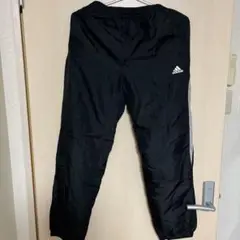 adidas ピステパンツ 黒 グレーアクセント