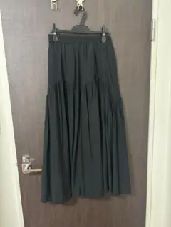 本日お値下げ レプシィム　ブラック　 フレアスカート M