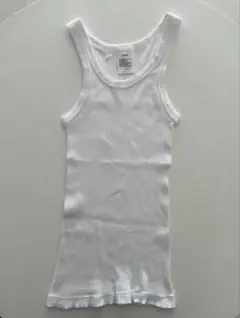 HYKE ホワイト タンクトップ