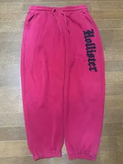 Hollister ピンク ジョガーパンツ