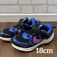 Nike スニーカー ブラック/ブルー/オレンジ　18cm