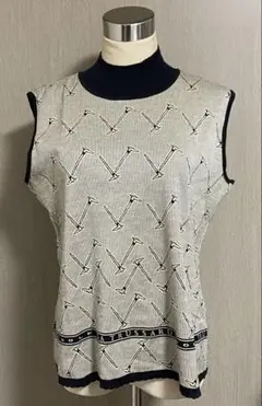 トラサルディ TRUSSARDI GOLF ノースリーブ トップス ゴルフ