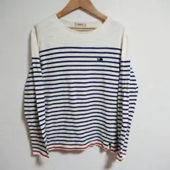日本製 hanalei ロンT ロング ボーダー Tシャツ ヴィンテージ加工
