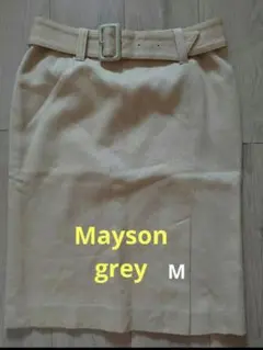 Mayson グレー タイトスカート Mサイズ